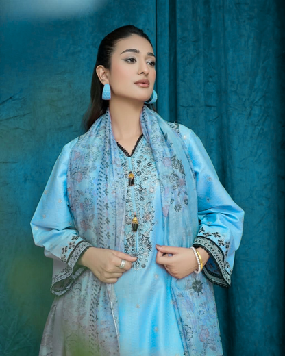 Light Purple Kurta -001