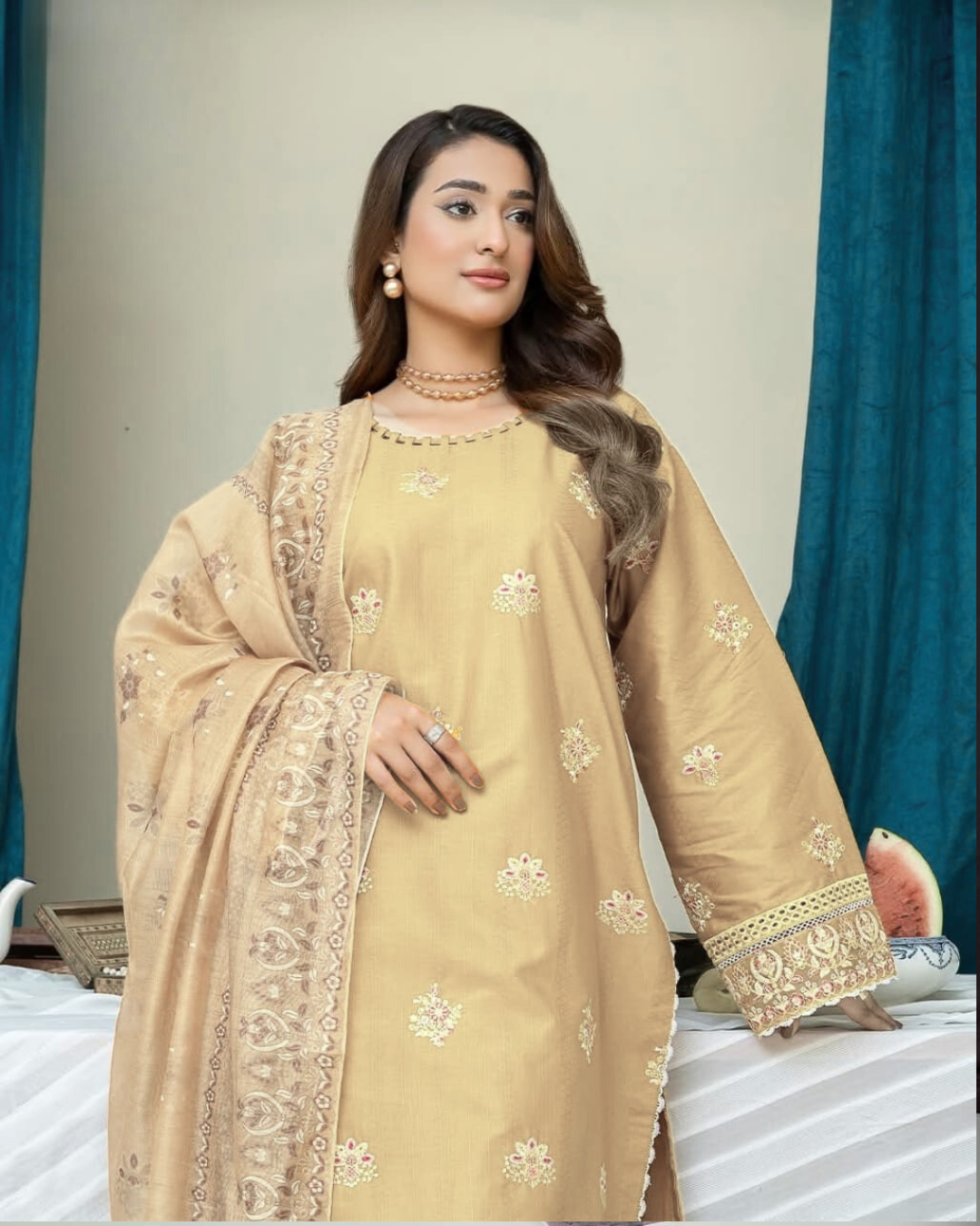 Yellow Premium Kurta - 005