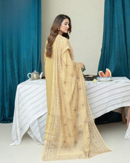 Yellow Premium Kurta - 005