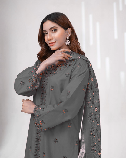 Dark Yellow Kurta - 003