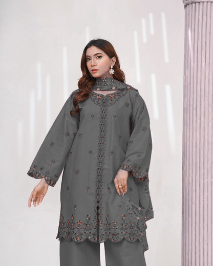 Dark Yellow Kurta - 003