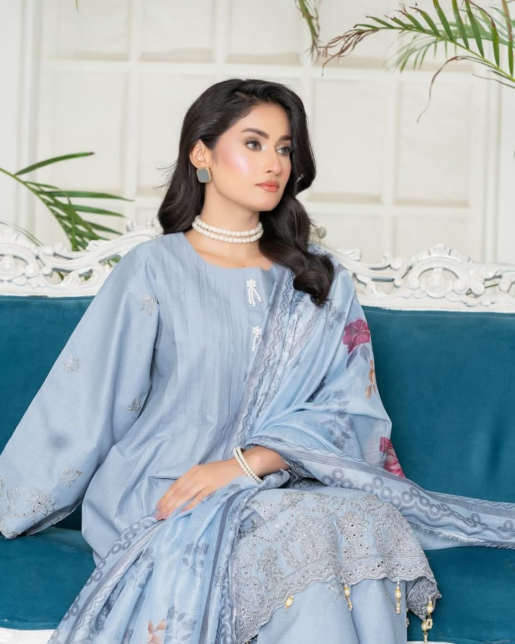 Sky Blue Kurta -004