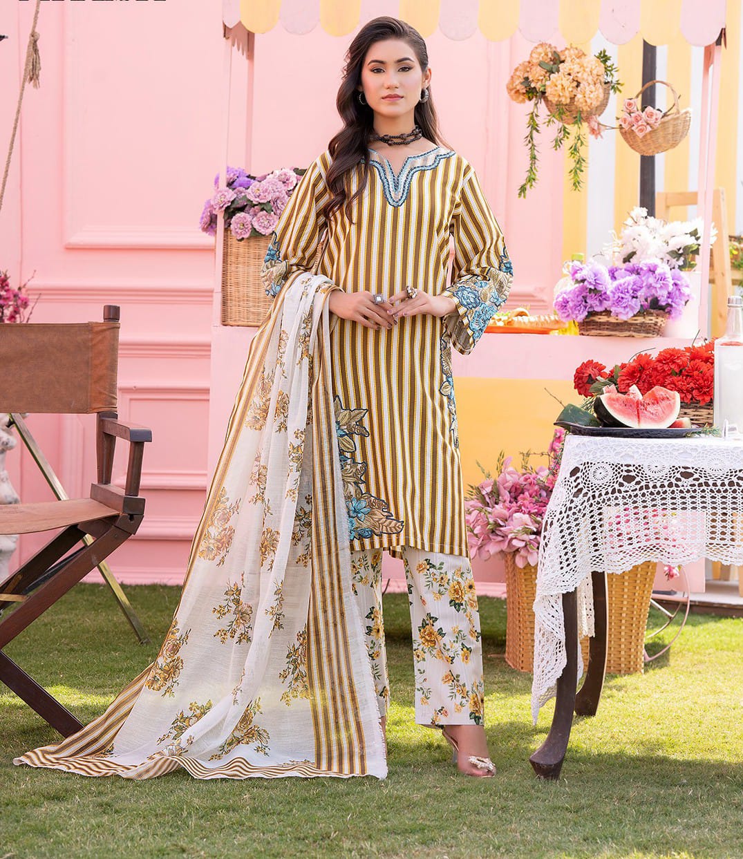 Rich Brown Kurta -004