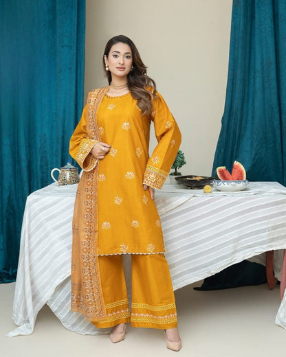 Yellow Premium Kurta - 005