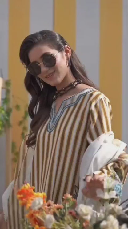 Rich Brown Kurta -004